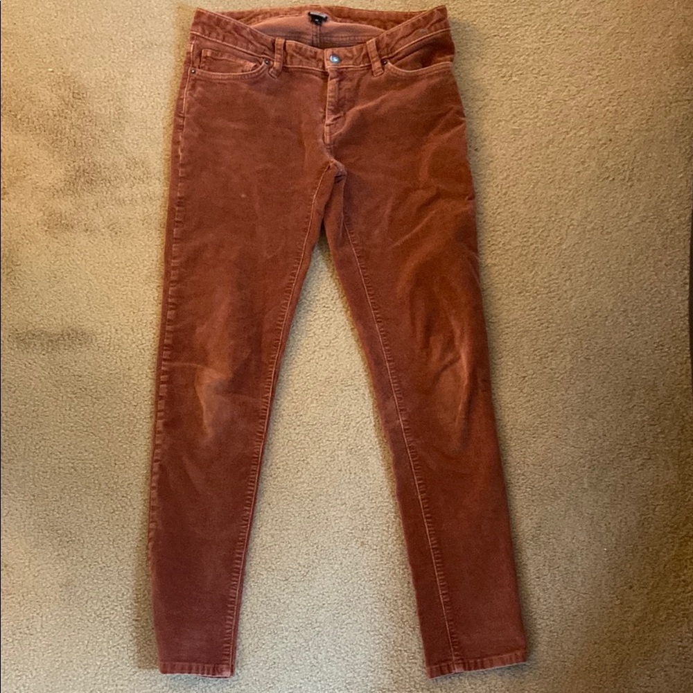 Corduroy, Orange pants